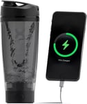 Promixx Charge Shaker Bottle | Device-Charging Vortex Mixer with Supplement Stor