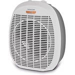 SENCOR 2000W Hot Air Heater 22.5cm Width x 16.5cm Depth x 29.5cm Height, White