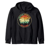 Levi The Man The Myth The Legend Funny Father's Day Zip Hoodie