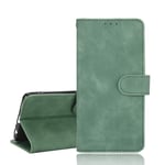 Wallet Case for Motorola Moto G30 Case, has Kickstand function and Card Slots with Magnetic Buckle Phone, Leather Phone Case Compatible with Motorola Moto G30-Green