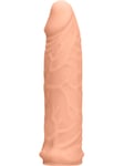 RealRock Skin: Penis Extender, 17 cm, ljus