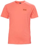 Helly Hansen Unisex Kids Jr Loen Tech T-Shirt, Peach Echo, 8 Years UK