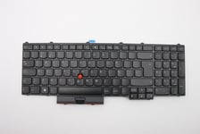 Lenovo ThinkPad P50 P70 Keyboard Spanish Black 00PA257