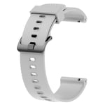 20mm Garmin Vivomove Luxe / Vivomove 3 / Vivomove Style / Venu silicone watch band - Grey