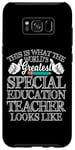 Coque pour Galaxy S8+ This Is the World's Greatest SPED Special Education Teacher