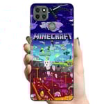 Motorola Moto G9 Power TPU Mobilskal Minecraft