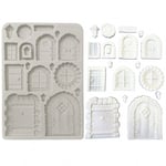 Stamperia Silicon Mould A5 - Hidden Grove Door and Window