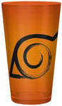 OFFICIAL NARUTO SHIPPUDEN ANIME LARGE TUMBLER DRINKING GLASS NEW IN GIFT BOX ABY