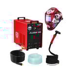 Stamos Germany Plasmaskärare - 120 A 400 V pilottändning + Svetshjälm – Pokerface PROFESSIONAL SERIES