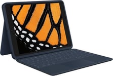 Logitech Combo Touch 3 iPad Cover 10.2”, blå