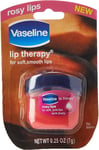 Vaseline Lip Therapy Rosy Lips 7g Tub Rosy Tint, Packaging May Vary