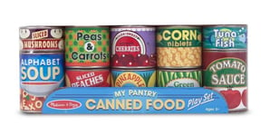 Melissa & Doug Let's Play House Grocery Cans