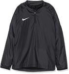 Nike Academy18 Shield Drill Top Coupe-Vent Mixte Enfant, Black/Black/White, FR : S (Taille Fabricant : S)