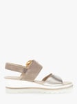 Gabor Yeo Leather Wedge Sandals