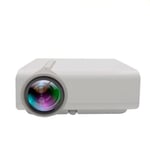Videoprojecteur LED HD 1080P Compact Avec Haut-Parleurs Intégrés Et Télécommande Blanc YONIS