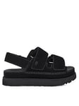 Ugg Goldenstar Slingback Wedge Sandals - Black
