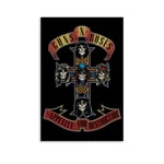 WSDFG Guns N Roses Appetite for Destruction Poster Decorative Painting Canvas Wall Art Living Room Posters Bedroom Painting 12x18inch(30x45cm)