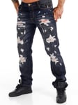 Cipo & Baxx Vanquish Ripped Jeans - Blå