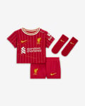 Liverpool F.C. 2024 Stadium Home Baby/Toddler Nike Football Replica 3-Piece Kit