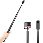 PellKing Long 200cm(78inch) Invisible Selfie Stick for Insta360 ONE X3, X2, X, Insta360 ONE R, RS, Insta 360 Camera 1/4" Extended Monopod Pole