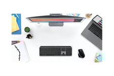 Logitech MX Keys for Mac - tangentbord - QWERTZ - tysk - rymdgrå Inmatningsenhet