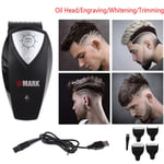 Cordless Hair Clippers Usb Charge Balding Clipper Guide Comb Sel One Size