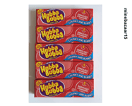 5 x Hubba Bubba Bubble Gum Seriously Strawberry Flavour 5 Packs of 5 Chunks