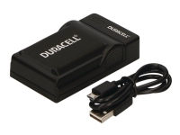 Duracell - USB-batteriladdare - 1 x batterier laddas - svart - för Sony NP-BX1