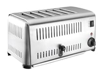 Lacor 69296 3240 W 6 Slots Stainless Steel Buffet Toaster, Silver