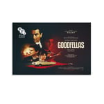Goodfellas 12 Vintage Classic Movie TV Poster Prints Canvas Pictures Paintings on Canvas Wall Art for Home Decor Framed Poster 24x36inch(60x90cm)