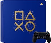 Playstation 4 Slim Console, 500GB Days Of Play Blue (1 Pad) Discounted