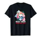 Accountant Nicest Mean Candy Skull T-Shirt