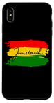 Coque pour iPhone XS Max Chemise Juneteenth rouge et vert pour hommes, t-shirt Juneteenth