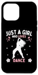 iPhone 14 Plus Just A Girl Who Loves Dance Cute Dance Lover Dancing Case