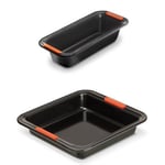 Le Creuset Toughened Non-Stick Bakeware Loaf Tin - 30 cm and Square Cake Tin