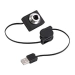 USB 30M Mega Pixel Webcam Digital Video Camera Web Cam For PC Laptop Notebook Computer Clip-on Camera Black - Black