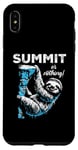 Coque pour iPhone XS Max Summit or Nothing - Un dicton amusant pour un amoureux de la paresse