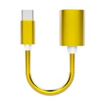 couleur or Adaptateur USB Type-C Mâle Vers USB 3.0 / FEMelle, OTG, Versez Samsung, Huawei, Un plus, MacBook
