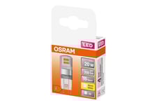 OSRAM LED STAR - LED-glödlampa - klar finish - G9 - 1.9 W - varmt vitt ljus - 2700 K