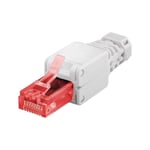 NORTH RJ45 Kontakt for Cat6 kabel 2pack 8p8c For montering med Verktøy