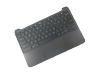 HP 917442-A41, Underhölje + tangentbord, Belgiskt, HP, ChromeBook 11 G5