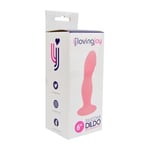 Dildo Loving Joy 6 Inch Silicone Dildo with Suction Cup Pink Sex Aid Adult Fun