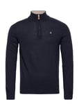 Morris Merino John Zip Marinblå