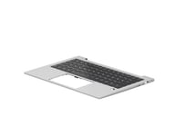 Hp - Ersättningstangentbord För Bärbar Dator - Med Clickpad - Bakgrundsbelyst - Danska/Norska/Finska - Med Övre Skydd - För Elitebook 830 G9 Notebook