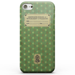 Coque Smartphone Cahier Serpentard - Harry Potter pour iPhone et Android - Samsung S10 - Coque Simple Matte