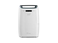De'Longhi Tasciugo Ariadry Multi Dehumidifier Dexd216Rf, Portable Dehumidifier With 3-Action Filtration, Dry Function, 16L/Day Moisture Absorption, R290, Removable Tank, White