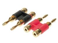 Banankontakt Dubbel 2 St. Kabel Max. 10 Mm2