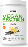 Weider Vegan Protein (750G) Vanilla Flavour. 23G Protein/Dose, Pea Isolate (Pisa