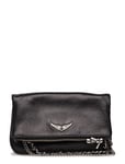 Zadig & Voltaire Rock Nano Grained Leather Svart