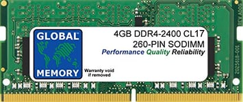 4GB DDR4 2400MHz PC4-19200 260-PIN SODIMM MEMORY RAM FOR INTEL 27" RETINA 5K IMAC (2017)
